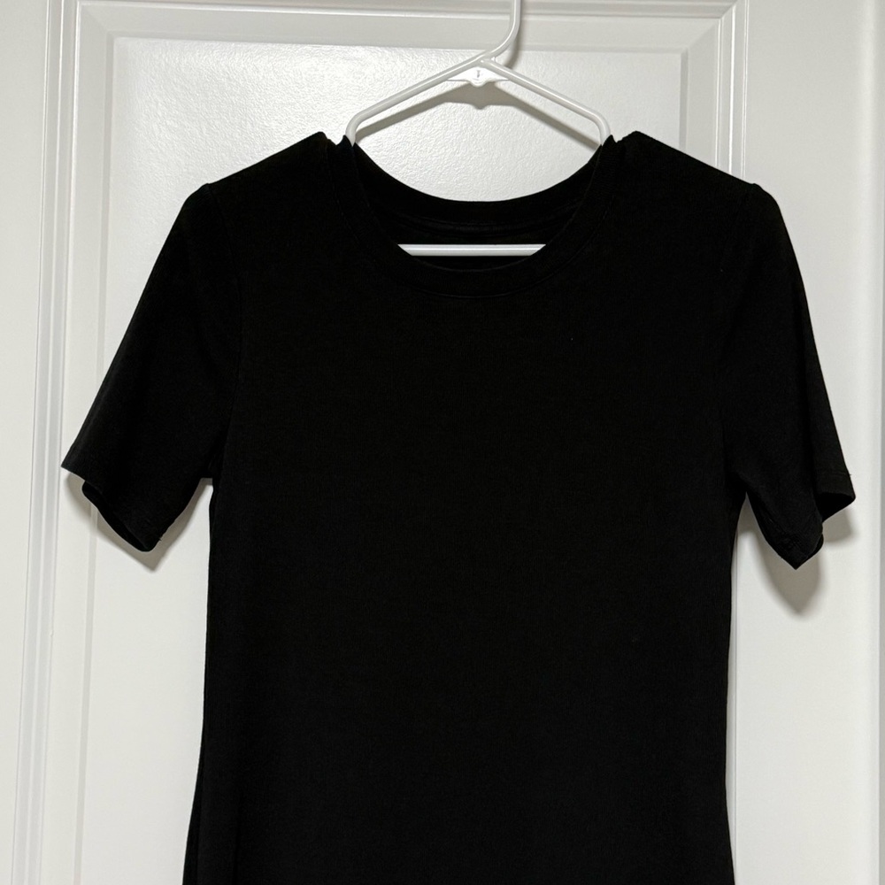 A new Day Black Dress Short Sleeve Slip on - Picture 3 of 8